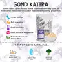 Sorich Organics Gond Katira Pure Organic 400gm | Edible Gum | Tragacanth Gum Cryst| Kathila Gum Gond | Katira Gond 400g | High Cooling Properties Herbal Food | Super Food, 5 image