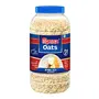 Manna Oats 2kg (1kg x 2 Jars) - Gluten Free Steel Cut Rolled Oats. High In Fibre & Protein. Helps maintain cholesterol. Good for Diabetics. 100% Natural., 2 image