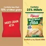 Manna Multigrain Atta / Multi Millet Atta 1Kg | Diabetic Friendly | Low GI Wheat Flour with 25% Millets | High Protein & Fibre | Low sugar | For Weight Loss, 4 image