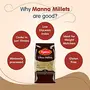 Manna Browntop Millet Natural Grains 2kg (500g x 4 Packs) - (Chotti Kangni / Andu Korralu / Korale) | Native Low GI Millet Rice | High Protein & 100% more Fibre than Rice, 4 image