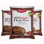 Manna Sprouted RagFlour 3kg (1kg x 3 Packs) | 100% Natural Finger Millet Flour | NachnAtta | Kelvaragu Flour | Rich in Calcium & Protein, 4 image