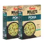 Manna Instant Millet Breakfast - Ready to Eat Poha - 6 Servings. Natural - Made with Foxtail and Little Millets - 360g- (180g x 2 packs), 7 image