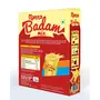 Manna Instant Badam Drink Mix with Real bits of Badam 400g | More Bits per Sip (10% Badam). Make Milk tastier, 2 image