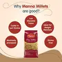 Manna Little Millet. Natural Grains 1.5kg (500g x 3 Packs) - (Kutki / Samai / Same / Samulu) | Native Low GI Millet Rice | High Protein & 100% More Fibre Than Rice, 4 image