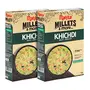 Manna Instant Millet Breakfast - Ready to Eat Khichdi - 6 Servings. 100% Natural - No Preservatives/ No artificial colours flavours or additives. Made with Foxtail & Little Millet - 360g (180g x 2 Packs), 6 image