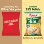 Manna Multigrain Atta / Multi Millet Atta 5Kgs | Diabetic Friendly | Low GI Wheat Flour with 25% Millets | High Protein & Fibre | Low Sugar | for Weight Loss (5 X 1Kg Packs), 7 image