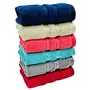 STAMIO Cotton 575 GSM Hand Towel Set (Set of 6 Multicolor) Exottica Luxury