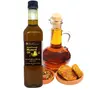 Herbsense Wood Pressed Mustard Oil Sarso Ka tel- Unrefined & Unfiltered -Chemical Free Kachi Ghani / Marachekku Oil Pure Healthy Cooking Oil Hair Oil 1L, 4 image