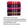 STAMIO Cotton Hand Towel Soft 390 GSM 13 X 21 Inches (Set of 6 Multicolored) | Quick Dry Small Size Travel Friendly, 3 image