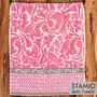 STAMIO Cotton 490 GSM Bath Towel for Men and Women | Extra Soft & Absorbent Large Size Towels for Bathing | 75L X 150W CM (k) Jessica Jacquard Border, 7 image
