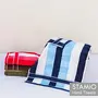 STAMIO Cotton 450 GSM Hand Towel Set (Set of 4 Multicolor) Jumg Stripes, 3 image