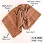 STAMIO Cotton Hand Towel Soft 425 GSM 60 X 40 cm (Set of 7 Multicolor) | Quick Dry Full Size Large, 3 image