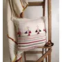 Vanchai Antique Organic Cotton Cushion Cover ( L-20" x W- 20"), 2 image