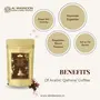 AL MASNOON Arabic Emarati Qahwa | Emarati Coffee Dark raosted | a Perfect Blend of Emirates Blend Rich with Saffron & Cardamom 100 GMS, 4 image