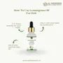 AL MASNOON Lemongarss oil for skin hair & body massage 30 ml (pack of 1)/ with extra virgin coconut oil 100% natural, 6 image