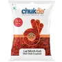 Chukde Kuti Mirch Pouch (Red Chilli Crushed) - Red Chilli Flakes - 100 Gm | Indian Cuisines Seasoning for Snacks & Spice Blends - For Pizza Pasta Garlic Bread