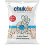 Chukde Roasted Phool Makhana - Fox Nuts - 50 Gm: Low-Rich in Protein Antiand -Healthy Snack. Perfect for Sabzi Kheer Pilaf and Curries.