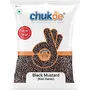 Chukde Kaali Sarso - 200 Gm Mustard Seeds: Anti-Aid Condiments for Indian Pickling South Indian Curry Spices Mustard Seed Tempering Chutney Tangy and Spicy Seasoning.