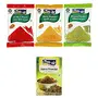 Chukde Spices Jeera 100gÂ + Haldi 100gÂ + Mirch Powder 100gÂ + Dhania Powder 100g (All Powder)