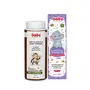 Babyorgano Organic Ayurvedic Care Set: Talc-Free Anti Bactreial Rash Prevention Powder and Bone - Muscles Strengthening Massage Oil for 