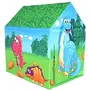 ToysBuddy Dino Hunter Theme Foldable Pop Up Play Tent House 