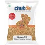 Chukde Brown Till - 500 Gram (100 Gm x 5) | Roasted White Seeds for Ladoos Seasoning Garnish Dressings and More | Rich in Nutrients Promotes Health Regulates Sugar, 2 image
