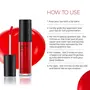The Face Shop Waterproof and Long Lasting Water Fit Matte Lip Tint (Picnic Red 5G), 4 image