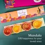Nirmalaya Mandala Gift Box with Diyas | Unique Diwali Gifts | Handmade Diyas for Diwali | Diwali Gift Items | Diwali Gifts for Family and Friends, 4 image