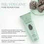 The Face Shop The Faceshop Jeju Volcanic Lava Scrub Foam Gentle Exfoliator for Tan Removal Whiteheads and Blackheads |for Normal to Oily Skin140ml, 2 image