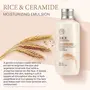 The Face Shop Rice & Ceramide Moisturizing Emulsion with Rice Extracts for brightening skin |Light emulsion for Moisturizing |Locks Moisture For 12 Hours For Soft And Glowing Skin |Korean Beauty products for all skin types 150ml, 3 image