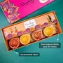 Nirmalaya Mandala Gift Box with Diyas | Unique Diwali Gifts | Handmade Diyas for Diwali | Diwali Gift Items | Diwali Gifts for Family and Friends, 3 image