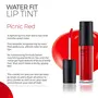 The Face Shop Waterproof and Long Lasting Water Fit Matte Lip Tint (Picnic Red 5G), 3 image