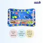 LITTLOO Leakproof Inflatable Water Playmat For Happy Tummy Time Portable Outdoor & Indoor Fun Learning activity with Floating toys for Stimulation growth for ToddlersPack of 1 Blue, 5 image