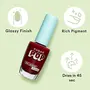 SUGAR POP Nail Lacquer - 13 Red Alert & 15 Bold Pleaseâ 10 ml - Dries in 45 seconds - Quick-drying Chip-resistant Long-lasting. Glossy high shine Nail Enamel / Polish for women., 3 image