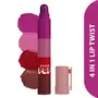 SUGAR POP 4 in 1 Lip Twist - 01 | Multi-use Stackable Lipsticks for Women | Satin Matte Hydrating Formula | 6.4g, 2 image