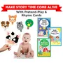 Einstein Box Featuring Disney for 1-Year-Old Boys/Girls | Disney Gift Toys for 1-Year-Old | Board Books and Pretend Play Gift Pack | Learning and Educational Toys and Games | day Gift Set for 1 Year Old Boys & Girls (Multicolor) - Set of 3, 4 image