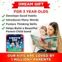 Einstein Box Featuring Disney for 3-Year old Boys/Girls | Educational Toys for 3-Year-Old | Disney Gift Toys for 3-Year old | Board Books and Fun Games Gift Pack | Learning and Educational Gift Pack of Toys and Games | With Mickey Mouse Simba Winnie, 7 image