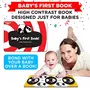 Einstein Box Rattle Gift Set for Newborns and of Age 1-3-6-9-12 Months | High Contrast Gift Set with Set of Rattles+ High Contrast Books+ High Contrast Flashcards| for Boys & Girls, 5 image