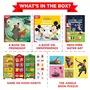 Einstein Box Featuring Disney for 3-Year old Boys/Girls | Educational Toys for 3-Year-Old | Disney Gift Toys for 3-Year old | Board Books and Fun Games Gift Pack | Learning and Educational Gift Pack of Toys and Games | With Mickey Mouse Simba Winnie, 3 image