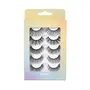 Swiss Beauty Cruelty-Free 3D Eyelashes - Pack of 10 Fe Eyelashes | Volumising Eye Lashes | Lengthening Eye Lashes | LightEyelashes | Shade - Black 01 Set of 5