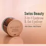 Swiss Beauty Waterproof Eyebrow & Gel  2 In 1 With Brush | Smudge Proof Gel  And Eyebrow Definer Pencil | Shade- Black 7G |, 3 image