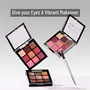 Swiss Beauty Ultimate 9 Pigmented Colors Eyeshadow Palette Long Wearing And Easily Blendable Eye Makeup Palette Matte Shimmery And Metallic Finish - Multicolor-06 6G, 3 image