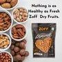 Zoff Premium Daily Needs Fresh and Healthy Mixed Dry Fruits Combo of Almonds | Badam | Cashews | Kaju | Raisins | Kishmish | Roasted | | & Walnut Halves Kernels | Akhroth | 250g Each, 4 image