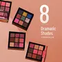Swiss Beauty Ultimate 9 Pigmented Colors Eyeshadow Palette Long Wearing And Easily Blendable Eye Makeup Palette Matte Shimmery And Metallic Finish - Multicolor-06 6G, 5 image
