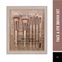 Swiss Beauty Premium Synthetic Bristle Professional Face And Eye Makeup Brushes Set With 6 Makeup Brushes | For Cream Liquid And Powder Formulation|, 3 image