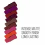 Swiss Beauty On the Move Pigmented Lip Palette | Matte Finish | Travel Friendly |Bold Shade 5g |, 6 image