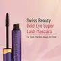 Swiss Beauty Bold Eye Super Lash Waterproof Mascara For Thicker Lashes |Smudge Proof Mascara For Eye Makeup| Black 7.5Ml |, 3 image