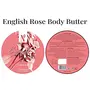 NutriGlow NATURAL'S English Rose Body Butter Cream For Deep Nourishing Moisturizing Healthy Glowing Skin Treats Dry Dark Spots Anti Aging and Redness 200 gm, 7 image