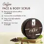 NutriGlow NATURAL'S Raw Irish Coffee Face & Body Scrub Coffee Cocoa Butter with Oatmeal For Bathing & Scrubber For Face Organic Exfoliate Hydrate De Tox 200gm, 6 image