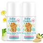 BabyChakra Tummy Roll On 40ml | Quick from Colic & | Hing Ginger & Fennel Oil | No Mineral Oil | No Alcohol | Dermatologically Tested (Pack of 2)